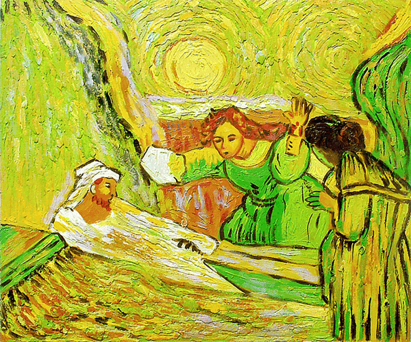 The Raising of Lazarus by Vincent Van Gogh